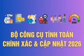 Công cụ tính lương, thuế, BHXH trực tuyến miễn phí 2026