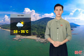 Dự báo thời tiết Hà Tĩnh ngày 15/6: Ngày nắng nóng, chiều tối có mưa rào 