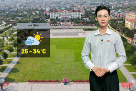 Dự báo thời tiết Hà Tĩnh ngày 18/5: Ngày nắng, chiều tối nhiều nơi mưa to