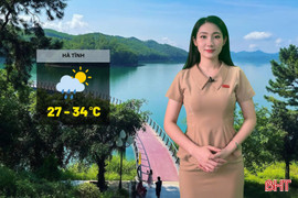 Dự báo thời tiết Hà Tĩnh ngày 6/6: Nhiều khu vực có mưa rào và dông 