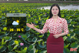 Dự báo thời tiết Hà Tĩnh ngày 20/5: Chiều có mưa rào vài nơi