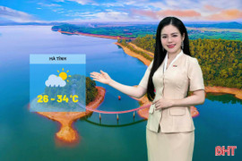 Dự báo thời tiết Hà Tĩnh ngày 4/5: Ngày nắng, cao nhất 34 độ C
