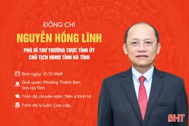 [Infographic] Quá trình công tác của đồng chí Nguyễn Hồng Lĩnh - Chủ tịch HĐND tỉnh Hà Tĩnh