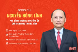 [Infographic] Quá trình công tác của đồng chí Nguyễn Hồng Lĩnh - Chủ tịch HĐND tỉnh Hà Tĩnh 