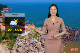 Dự báo thời tiết Hà Tĩnh ngày 21/6: Nhiệt độ cao nhất 34 độ