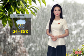 Dự báo thời tiết Hà Tĩnh ngày 12/6: Có nơi mưa rất to