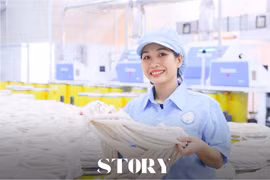 Chuyện nữ công nhân 9X hồi hương làm việc