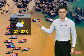 Dự báo thời tiết Hà Tĩnh ngày 19/6: Ngày nắng nóng, chiều mưa rào vài nơi