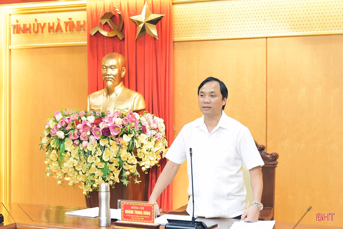 Đẩy nhanh tiến độ điều chỉnh quy hoạch mở rộng không gian đô thị TP Hà Tĩnh