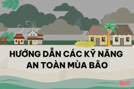 [Motion Graphics] Hướng dẫn các kỹ năng an toàn mùa bão