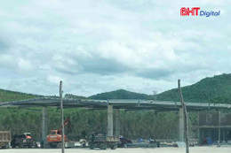 Dự kiến 10 ngày nữa có trạm dừng nghỉ tạm trên cao tốc ở Hà Tĩnh