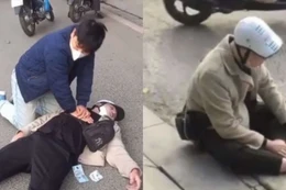 Trên đường đi công tác, nam bác sĩ ép tim cứu người gặp nạn