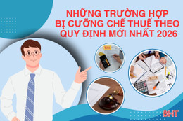[Motion Graphics] Những trường hợp bị cưỡng chế thuế theo quy định mới nhất 2026
