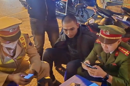 Vừa trộm xe xong đã bị cảnh sát bắt giữ 