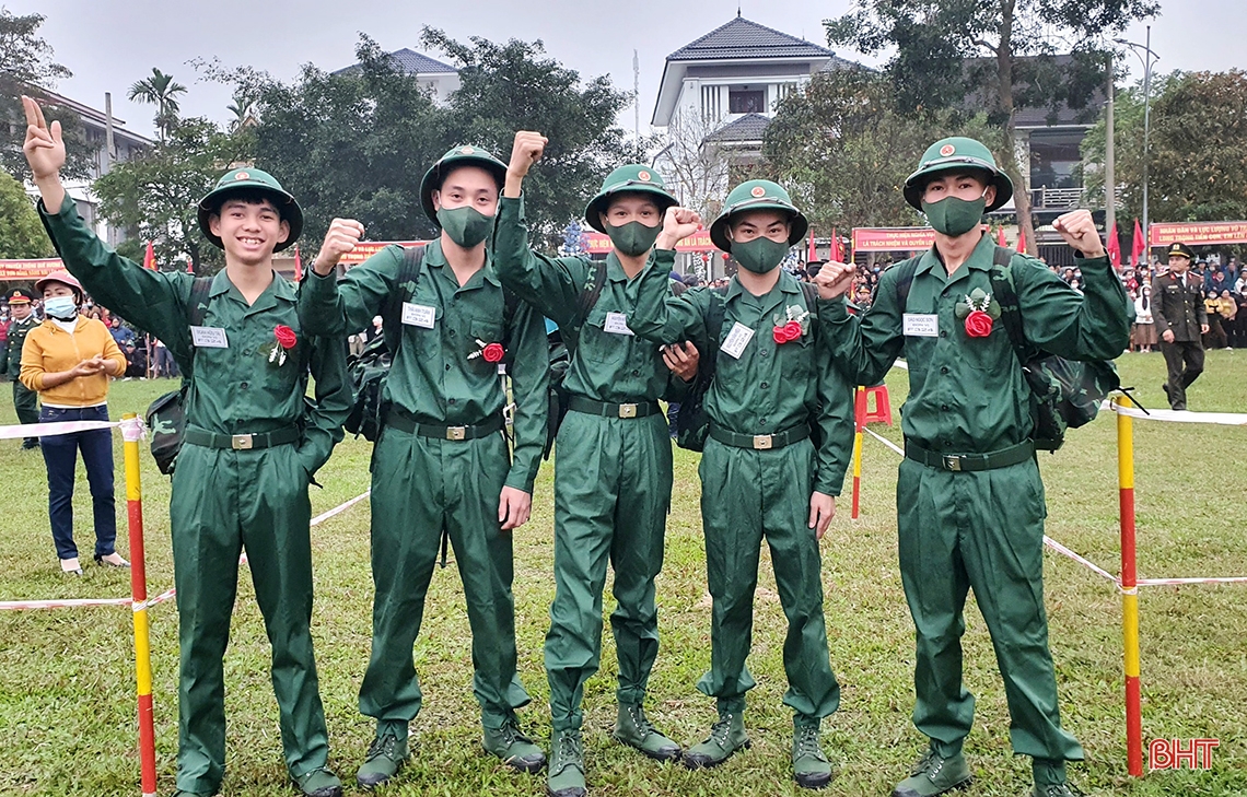 Xúc động và tự hào ngày lên đường nhập ngũ