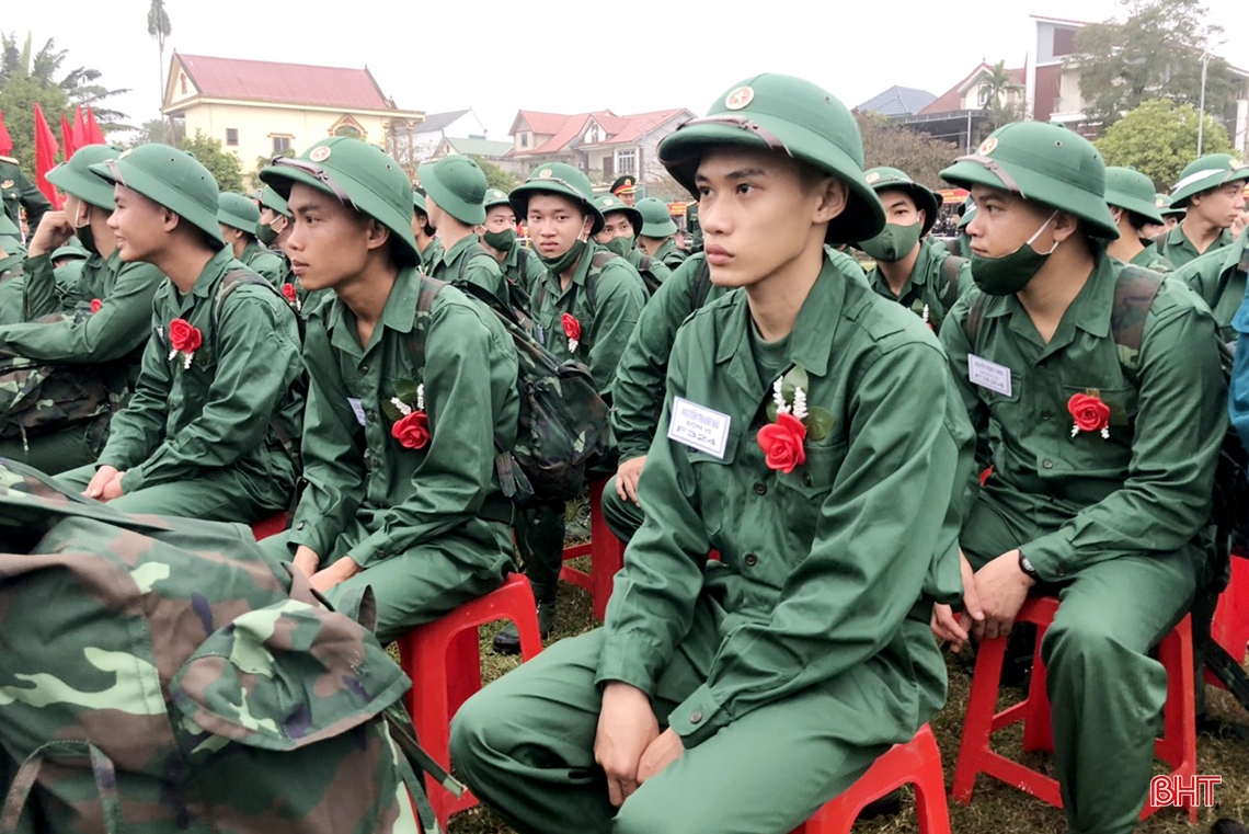 Xúc động và tự hào ngày lên đường nhập ngũ