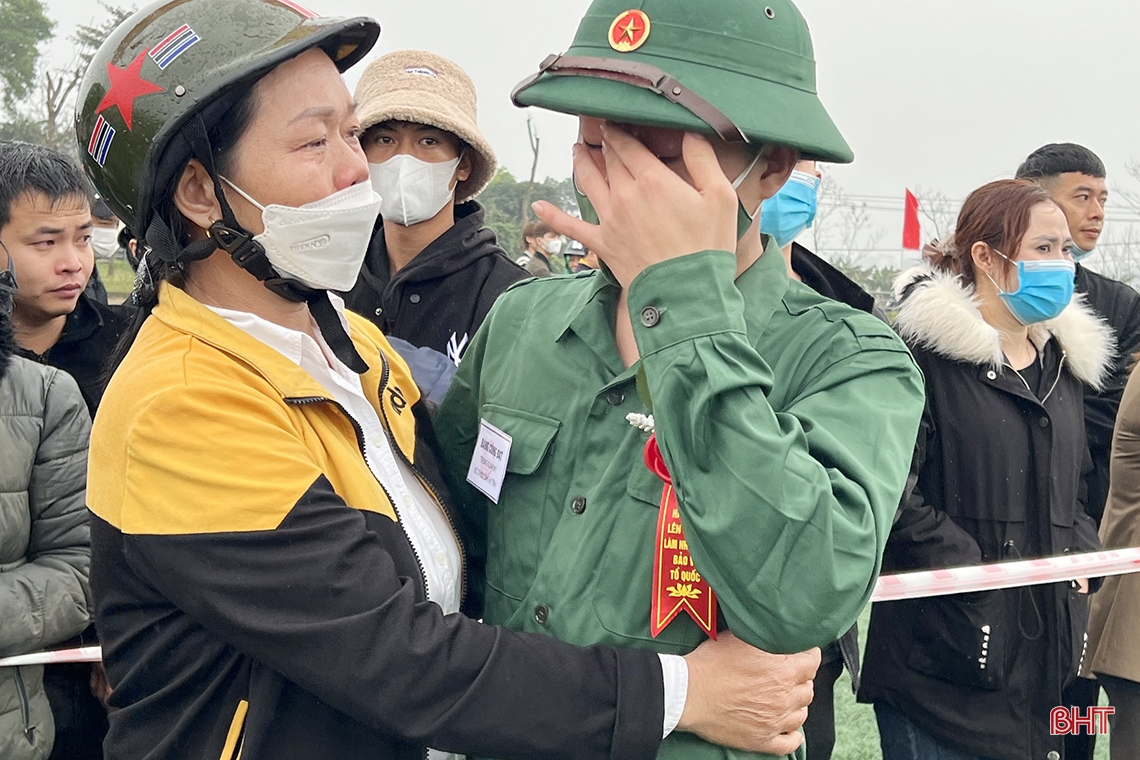 Xúc động và tự hào ngày lên đường nhập ngũ