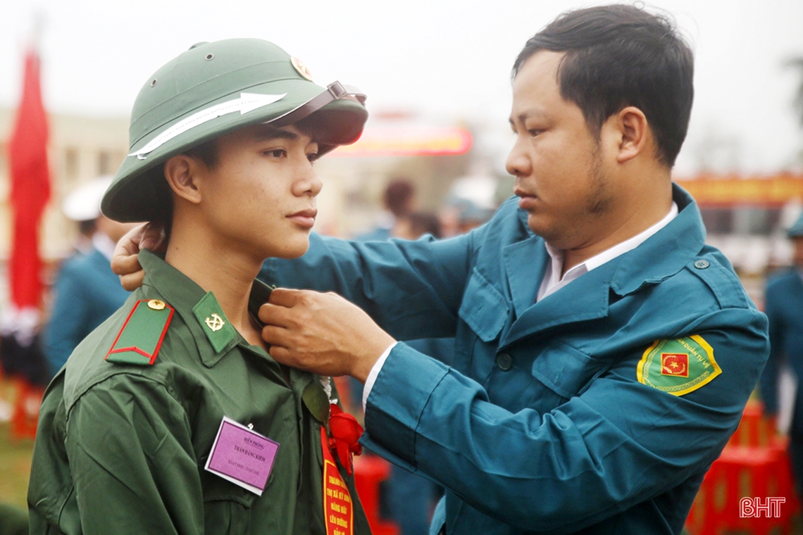 Xúc động và tự hào ngày lên đường nhập ngũ