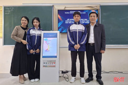 Đôi bạn cùng giành giải nhất Cuộc thi Khoa học kỹ thuật cấp tỉnh