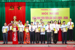 Phường Thành Sen vinh danh 66 điển hình thi đua yêu nước