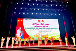 Hà Tĩnh đạt thành tích xuất sắc tại Liên hoan "Tiếng kèn Đội ta" 