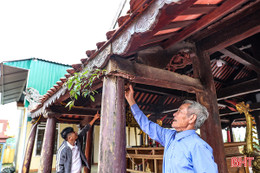 Đình Đỉnh Lự xuống cấp, nguy cơ cao mất an toàn