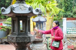 Đền thờ Chế Thắng phu nhân Nguyễn Thị Bích Châu sẵn sàng đón khách dịp tết Bính Ngọ