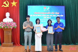 9 thí sinh xuất sắc đạt giải Olympic tiếng Anh học sinh, sinh viên