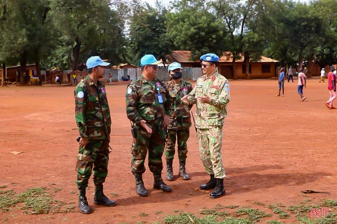 Những quân nhân “mũ nồi xanh” quê Hà Tĩnh với sứ mệnh gìn giữ hòa bình ở châu Phi