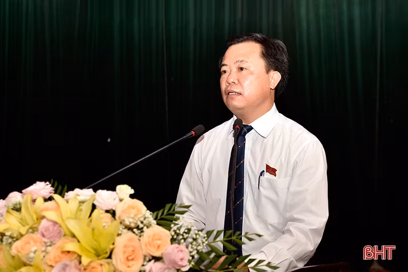 Bí thư Thị ủy Hồng Lĩnh Đặng Thanh Hải trúng cử chức danh Chủ tịch HĐND thị xã