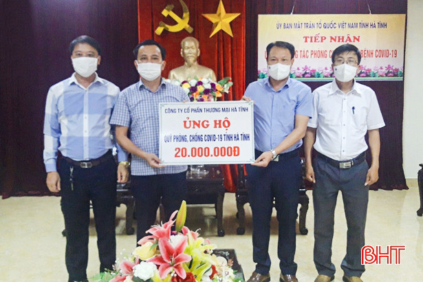 Hơn 80 tỷ đồng hỗ trợ Hà Tĩnh phòng, chống dịch qua kênh MTTQ các cấp