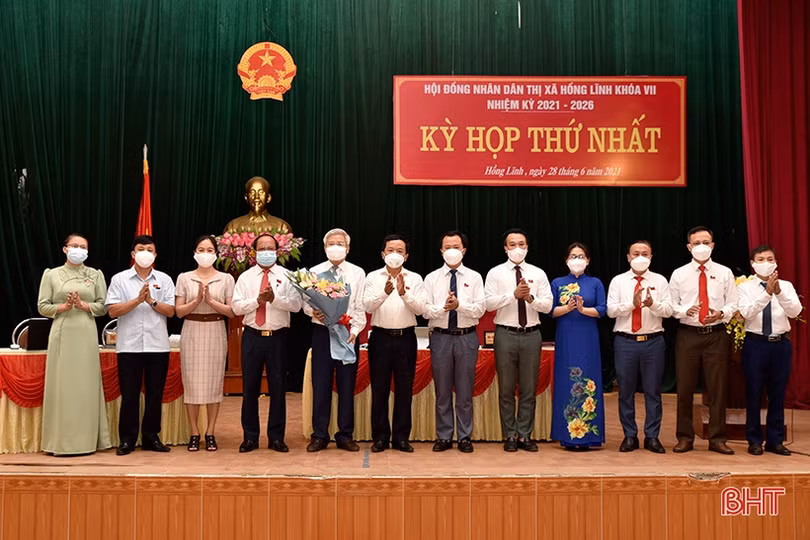 Bí thư Thị ủy Hồng Lĩnh Đặng Thanh Hải trúng cử chức danh Chủ tịch HĐND thị xã