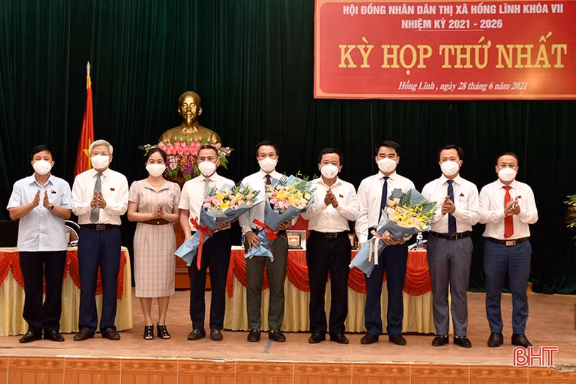 Bí thư Thị ủy Hồng Lĩnh Đặng Thanh Hải trúng cử chức danh Chủ tịch HĐND thị xã