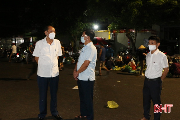 Lên phương án chuyển chợ đêm nông sản TP Hà Tĩnh đến vị trí phù hợp