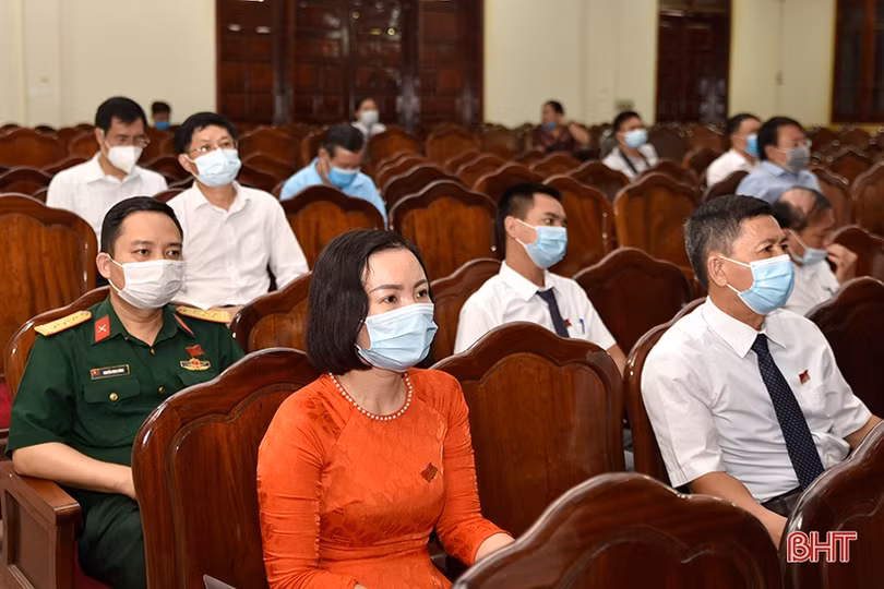 Bí thư Thị ủy Hồng Lĩnh Đặng Thanh Hải trúng cử chức danh Chủ tịch HĐND thị xã