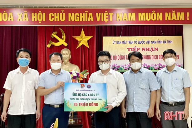 Hơn 80 tỷ đồng hỗ trợ Hà Tĩnh phòng, chống dịch qua kênh MTTQ các cấp