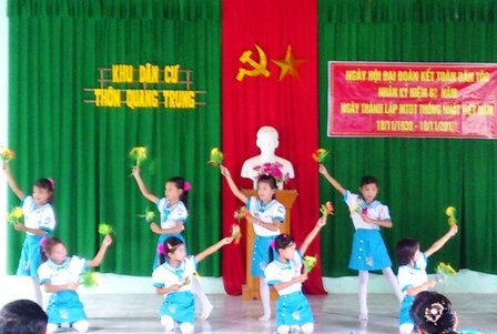 “Ngày hội ĐĐK toàn dân tộc” ở KDC tạo không khí phấn khởi và được các tầng lớp nhân dân tích cực tham gia.