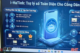  i-HaTinh - trợ lý số toàn diện cho công dân Hà Tĩnh