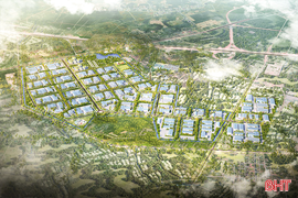 Công bố quy hoạch xây dựng KCN phía Tây thành phố Hà Tĩnh cũ