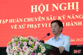 Trang bị kiến thức chuyên sâu về xử phạt vi phạm hành chính cho hơn 700 cán bộ, công chức
