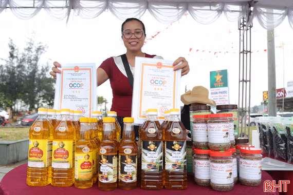 Giới thiệu nhiều sản phẩm OCOP tại lễ khai trương du lịch biển năm 2026