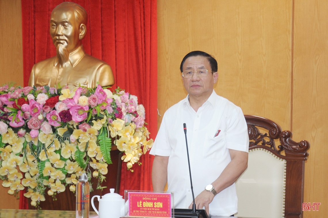 Bám sát kết luận của Trung ương để hoàn thiện Văn kiện Đại hội Đảng bộ tỉnh Hà Tĩnh nhiệm kỳ 2020 - 2025
