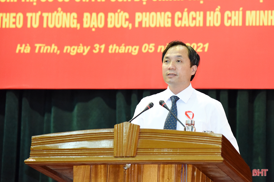 Hà Tĩnh tiếp tục triển khai nghiêm túc, hiệu quả Nghị quyết Trung ương 4 gắn với Chỉ thị 05 của Bộ Chính trị