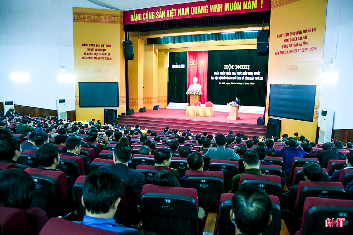 Chung sức, đồng lòng đưa Nghị quyết Đại hội Đảng bộ tỉnh Hà Tĩnh lần thứ XIX đi vào cuộc sống