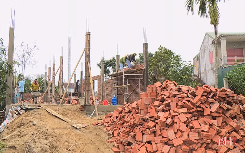 Xã từng ngập sâu ở Thạch Hà hồi sinh sau lũ