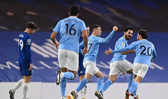 Chelsea 1-3 Man City: Chiến thắng chóng vánh