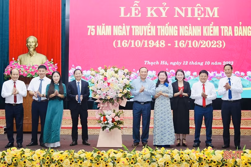 Thạch Hà kỷ niệm 75 năm ngày truyền thống ngành Kiểm tra Đảng