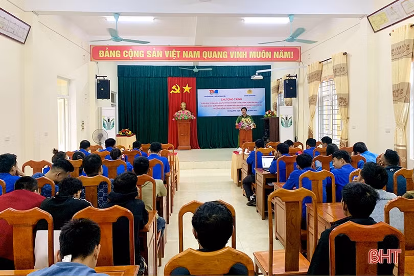 Cảm hoá thanh niên chấp hành án hình sự tại cộng đồng