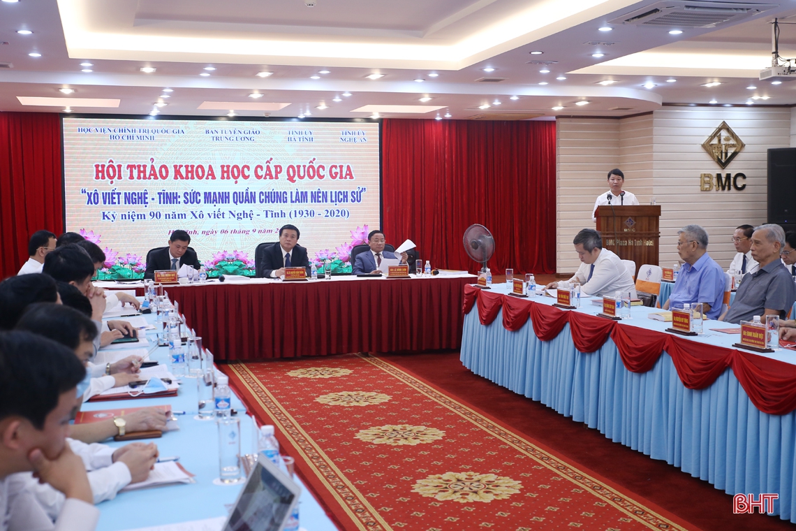 “Xô viết Nghệ - Tĩnh: sức mạnh quần chúng làm nên lịch sử”