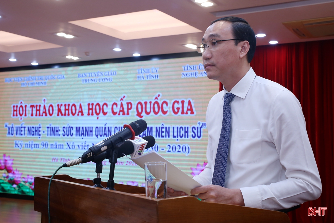 “Xô viết Nghệ - Tĩnh: sức mạnh quần chúng làm nên lịch sử”